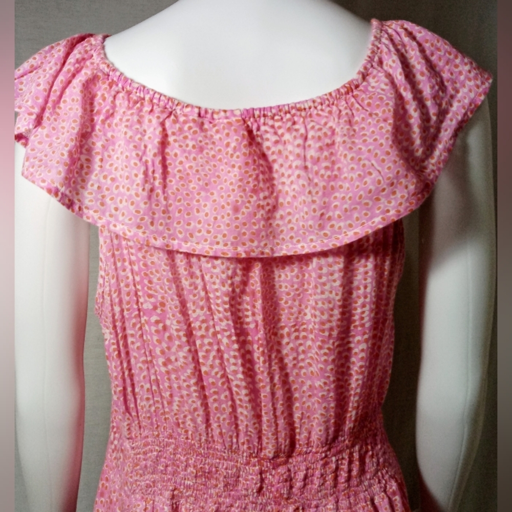 Oliphant Ruffle Neck Maxi Dress - Picture 6 of 9